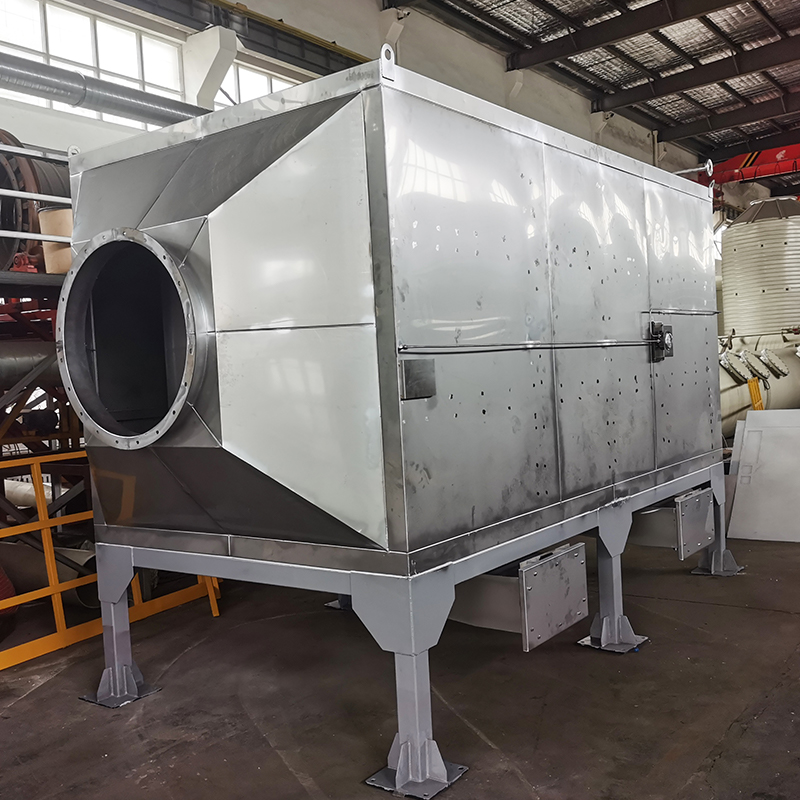 トップローディング・サイドアンロード構造 304ステンレス製活性炭吸着ボックス