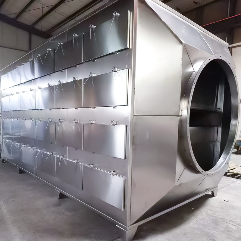 304ステンレス鋼活性炭吸着ボックス引き出し構造