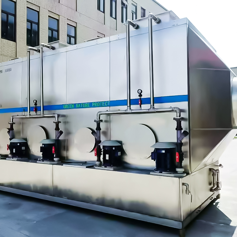 304 ステンレス鋼の水平スクラバー タワー