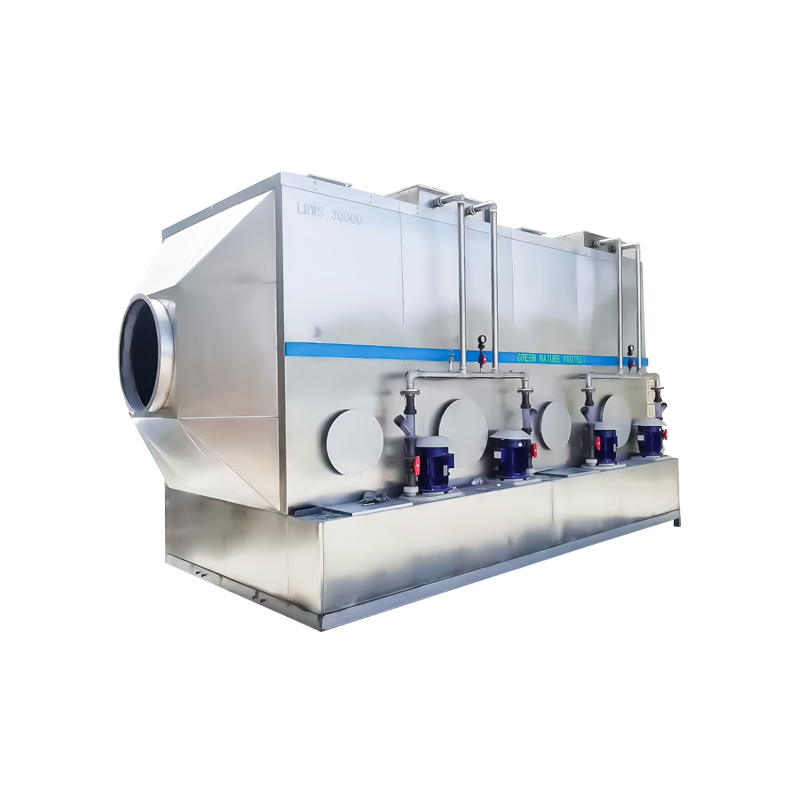 304 ステンレス鋼の水平スクラバー タワー